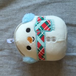Squishmallows 4.5" Manny the Snowman Christmas Ornament